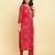Bandhani Printed Regular Chanderi Silk Kurta with Trousers & Dupatta