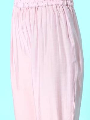 Women Yoke Design Regular Gotta Patti Kurta with Trousers & With Dupatta 6