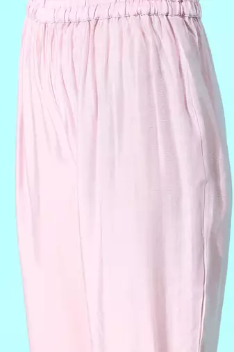 Women Yoke Design Regular Gotta Patti Kurta with Trousers & With Dupatta