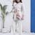 Yufta white mal cotton co ord set