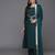 Ethnic Motifs Embroidered Regular Kurta With Trousers & Dupatta