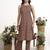 Yufta pink cotton aline style co-ord set