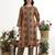 mustard cotton aline style co-ord set