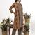 mustard cotton aline style co-ord set