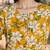 Yufta yellow floral print this tunic salwar co-ord set