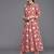Women Red Ethnic Motifs Printed Pure Cotton Kurta with Trousers & Dupatta