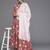 Women Red Ethnic Motifs Printed Pure Cotton Kurta with Trousers & Dupatta