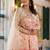 Alia Cut Floral Print Mirror Embroidered Lace Detailed Alia Kurta With Sharara & Dupatta