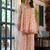 Alia Cut Floral Print Mirror Embroidered Lace Detailed Alia Kurta With Sharara & Dupatta