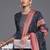 Ethnic Motifs Printed Sequinned Kurta with Trousers & With Dupatta