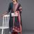 Ethnic Motifs Printed Sequinned Kurta with Trousers & With Dupatta