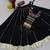 Black Color lampi bordar & ribbon work Cotton Navratri Lahenga Choli