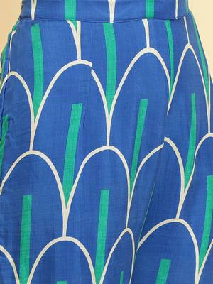 Geometric Printed Kurta With Trousers 3
