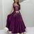 Plum lampi bordar & ribbon work Cotton Navratri Lahenga Choli