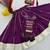 Plum lampi bordar & ribbon work Cotton Navratri Lahenga Choli