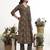 green cotton flared kurta pant dupatta set