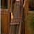Cotton printed short kurti-palazzo pant-dupatta set