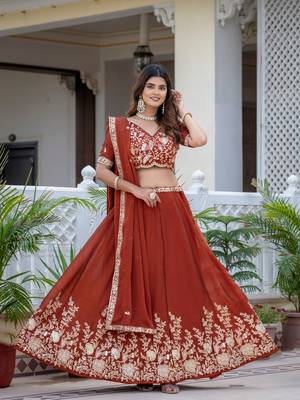 Designer Lehenga Choli Set 1