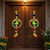 handmade parrot ring door hanging decorative wall hanging home festive decor (pack of 2)