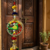 handmade parrot ring door hanging decorative wall hanging home festive decor (pack of 2)
