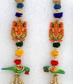handmade wall hanging gift for home decoration festive home pooja hanging decorations (pack of 4)