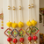 handcrafted parrot marigold hanging gift for home decoration festive home pooja hanging decorations (pack of 4)