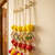 handcrafted parrot marigold hanging gift for home decoration festive home pooja hanging decorations (pack of 4)