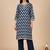 Women Ethnic Motifs Printed Sequined Details Kurta with Trousers