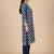Women Ethnic Motifs Printed Sequined Details Kurta with Trousers