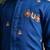 Boys cotton silk kurta dhoti set - blue onam traditional ethnic wear with zardozi & zari embroidery
