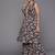 Floral Printed Pleated Gotta Patti Kurta with Sharara & Dupatta