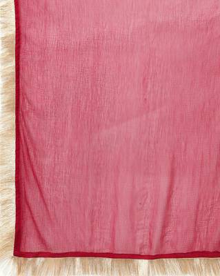 Women Ethnic Motifs Yoke Design Zari Work Velvet Kurta & Trousers With Dupatta 4
