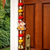 ganesh ji pompom hanging for home decoration festive home hanging decorations (pack of 4)