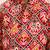 Boys red cotton patola print kurta pyjama set