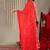 Floral Printed Shoulder Straps Anarkali Kurta & Trousers With Dupatta