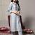 Ethnic Motifs Embroidered Thread work Straight Kurta & Trousers With Dupatta