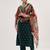 Green Ethnic Motifs Embroidered Sequinned Straight Kurta & Trousers With Dupatta