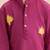 Boys falsa cotton applique embroidery kurta pyjama set