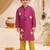 Boys falsa cotton applique embroidery kurta pyjama set