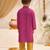 Boys falsa cotton applique embroidery kurta pyjama set