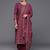 Floral Printed Regular Sequinned Kurta with Trousers & Dupatta