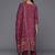 Floral Printed Regular Sequinned Kurta with Trousers & Dupatta