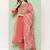 Orange Ethnic Motifs Yoke Design Gotta Patti Kurta with Trousers & With Dupatta