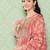 Orange Ethnic Motifs Yoke Design Gotta Patti Kurta with Trousers & With Dupatta