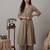 Yufta grey solid a-line design features pintuck pleats kurta palazzo set