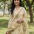 yellow straight design striped and floral print with this kurta trouser dupatta set