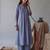 blue solid a-line design features pintuck pleats kurta palazzo set
