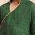 Boys green cotton applique embroidery kurta dhoti set