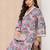 Floral Printed Regular Kurta with Trousers