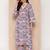 Floral Printed Regular Kurta with Trousers
